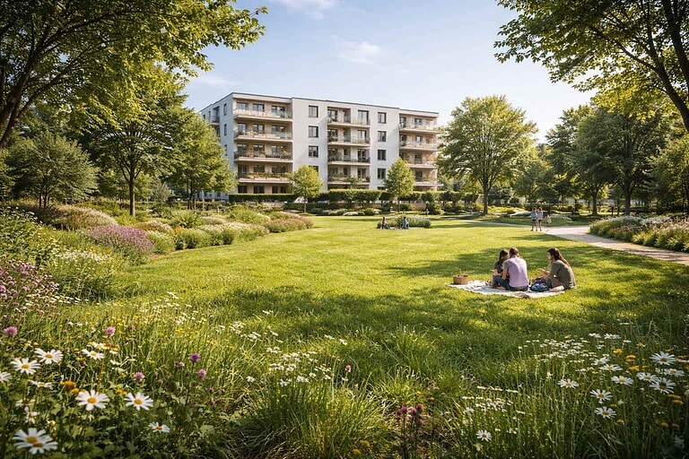 Einfluss von Grünflächen auf die Lebensqualität